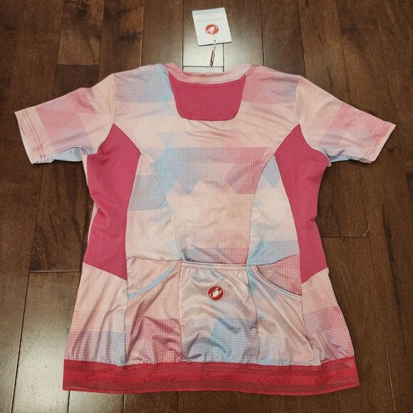 Castelli women's short sleeve half zip jersey in size XL - Picture 2 of 8